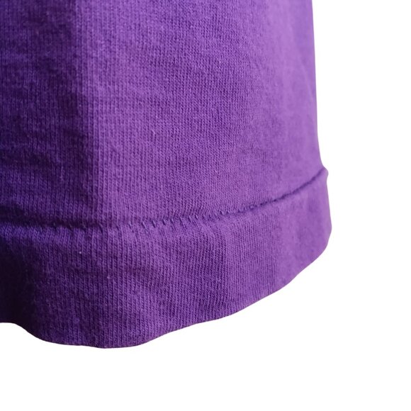 Vintage T-Shirt Medium Single Stitch COMEGA Connecticut Gathering Purple USA - Picture 5 of 6